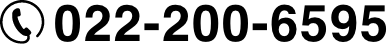 電話番号の画像（0222006595）